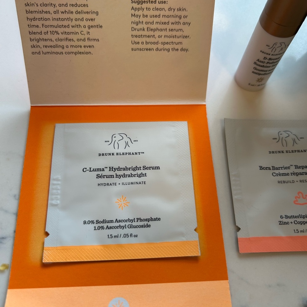 Drunk Elephant Samples - Perfect for Travel - Picture 2 of 6
